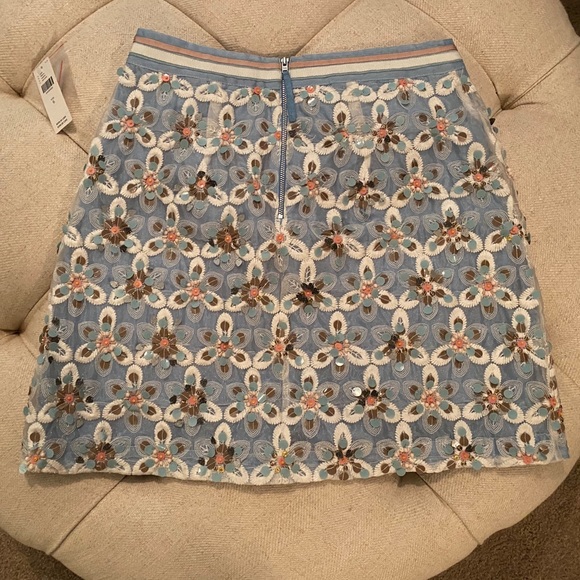 Anthropologie beaded skirt - Picture 2 of 3
